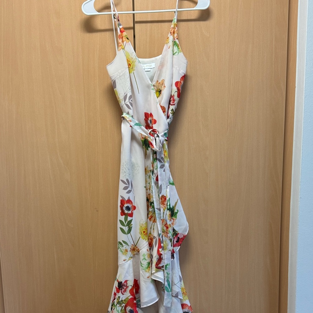 Yumi Kim Floral Print Wrap Dress